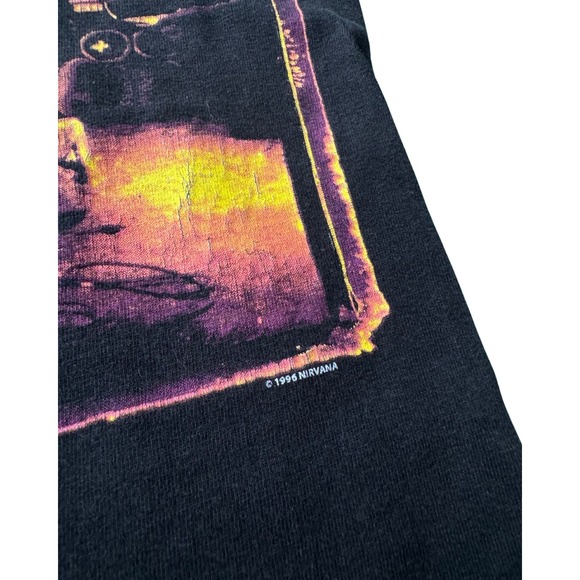1996 True Vintage Nirvana Tee Size Youth Large - Picture 4 of 8
